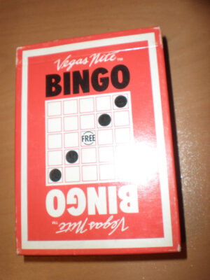 1989 VINTAGE NILCO VEGAS NITE BINGO GREEK CARD GAME MINT