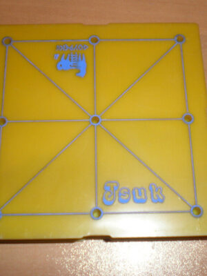 1980's Greek Board Game TSUK 3D TIC TAC TOE DOYRIOS MIB NEW Travel