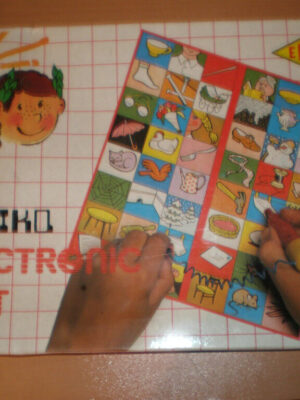 80'S VINTAGE EPA GREEK BOARD GAME ELECTRONIC TEST CHILDREN MINT