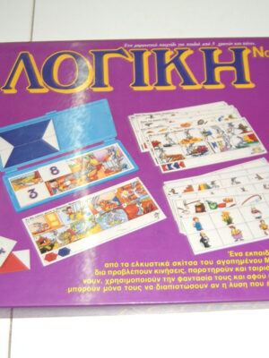 VINTAGE 80's Greek Board Game LOGIC LOONEY TUNES RARE BY MIKA #221 | Λογική