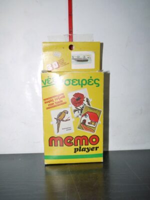 80'S Vintage Greek Board game MEMO PLAYER MEMORY GAME PAIRS REPLACEMENT PIECES