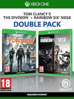 Tom Clancy's Rainbow Six Siege & The Division Double Pack Xbox One USED