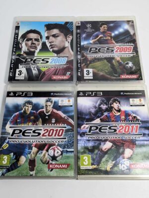 PS3 Pro Evolution Soccer Bundle: PES 2008, PES 2009, PES 2010, PES 2011
