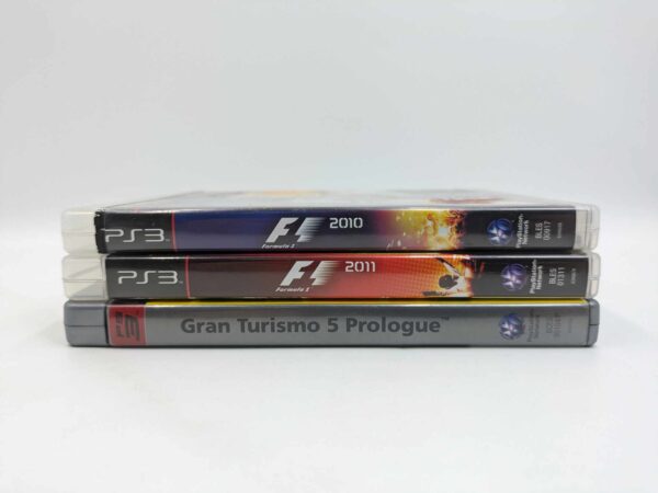 PS3 Racing Bundle: F1 2010, F1 2011, Gran Turismo 5 Prologue Platinum USED - Image 2