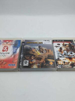 PS3 Bundle: Motorstorm, MAG, Beijing 2008 Olympics USED