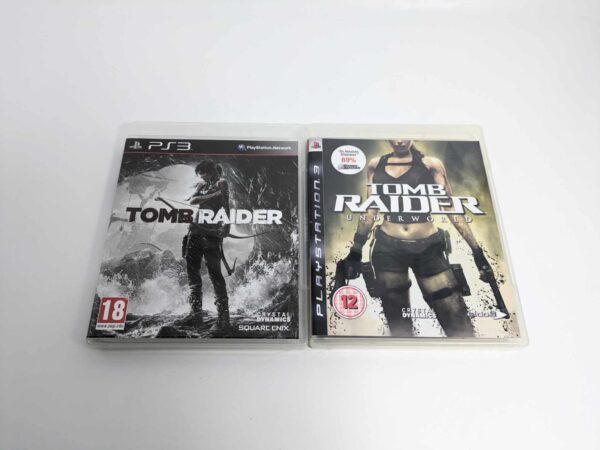 PS3 Tomb Raider Bundle: Tomb Raider Underworld, Tomb Raider (2013)