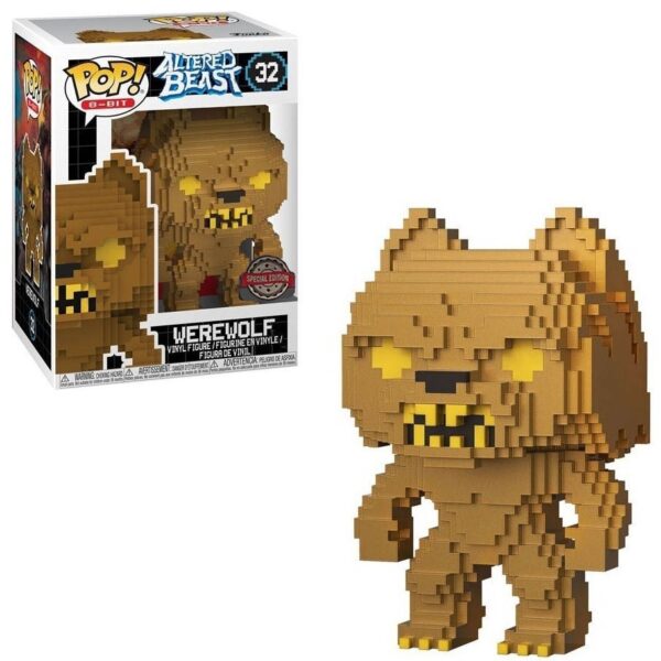 Funko Pop! 8-Bit Altered Beast - Werewolf #32 Special Edition ATHENSCON