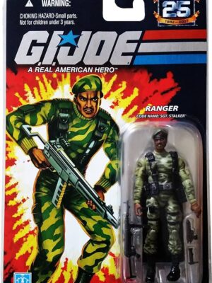 GI Joe 25th Anniversary SGT STALKER RANGER ACTION FIGURE MOC