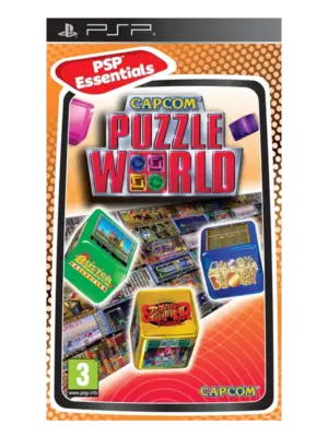 Capcom Puzzle World Essentials Psp USED