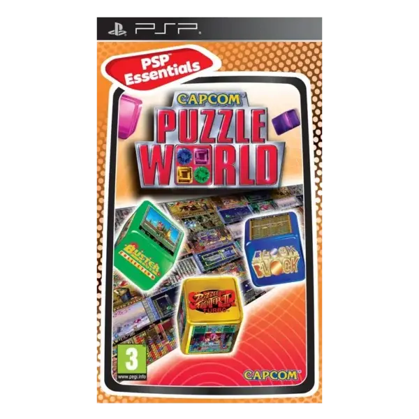 Capcom Puzzle World Essentials Psp USED