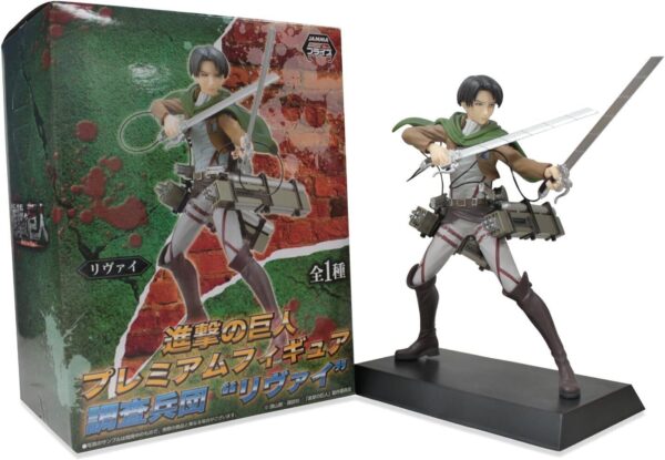 Shingeki no Kyojin Premium Survey Corps Levi PVC Figure