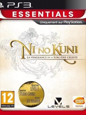 Ni No Kuni Wrath Of The White Witch Essentials PS3 Game USED