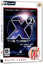 X2 The Threat (White Label) PC Game USED