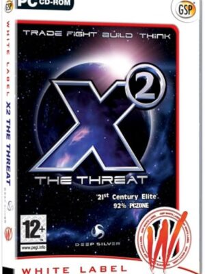 X2 The Threat (White Label) PC Game USED