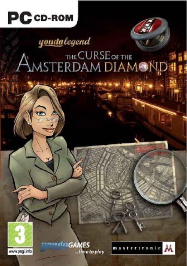 Curse Of The Amsterdam Diamond PC Game USED