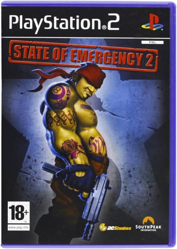 State of Emergency 2 PS2 USED NO MANUAL