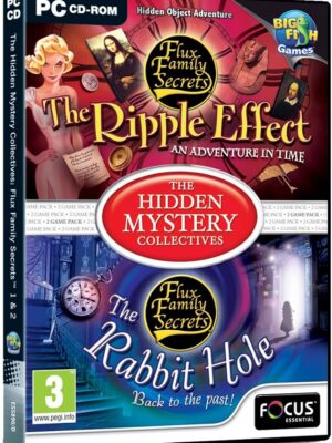 The Hidden Mystery Collectives - Flux Family Secrets 1 and 2 PC Game USED