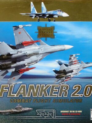 Flanker 2.0 - Combat Flight Simulator (C.G.M) PC Game USED