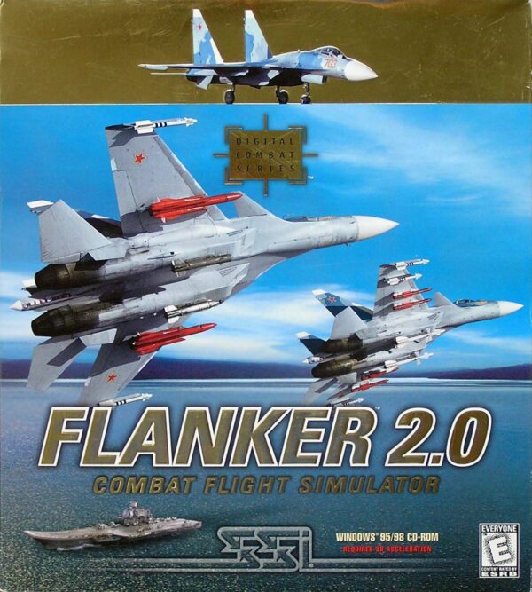 Flanker 2.0 - Combat Flight Simulator (Revival)PC Game USED