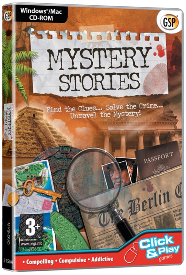 Mystery Stories PC Game USED