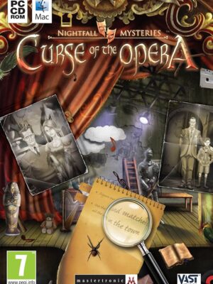 Nightfall Mysteries: Curse Of The Opera PC Game USED