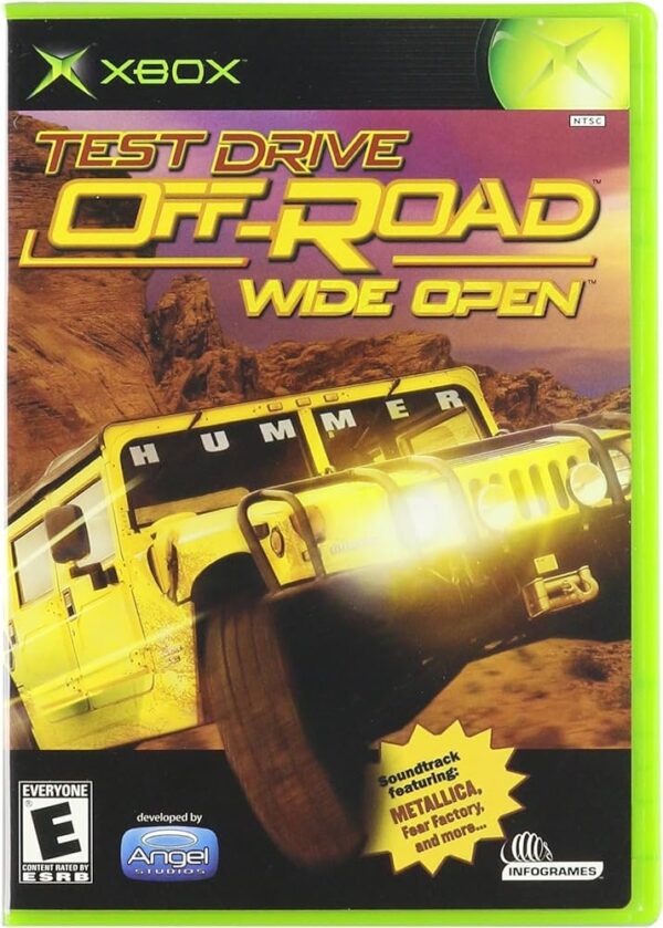 Test Drive Off Road: Wide Open XBOX USED NO MANUAL