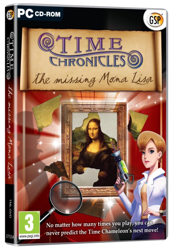 Time Chronicles: The Missing Mona Lisa PC Game USED