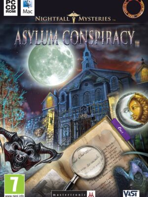 Nightfall Mysteries: Asylum Conspiracy PC Game USED