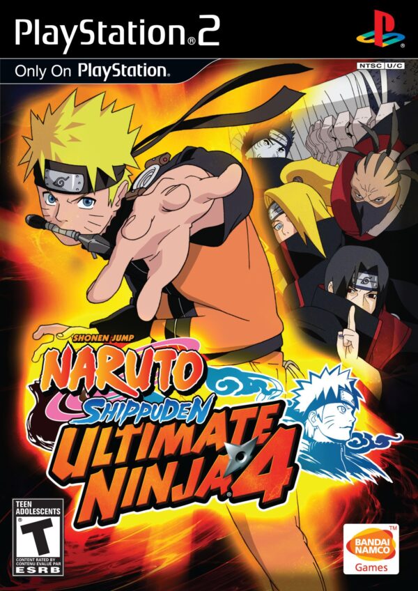 Naruto Shippuden: Ultimate Ninja 4 PS2 USED