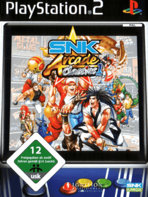 SNK Arcade Classics Vol. 1 PS2 USED NO MANUAL