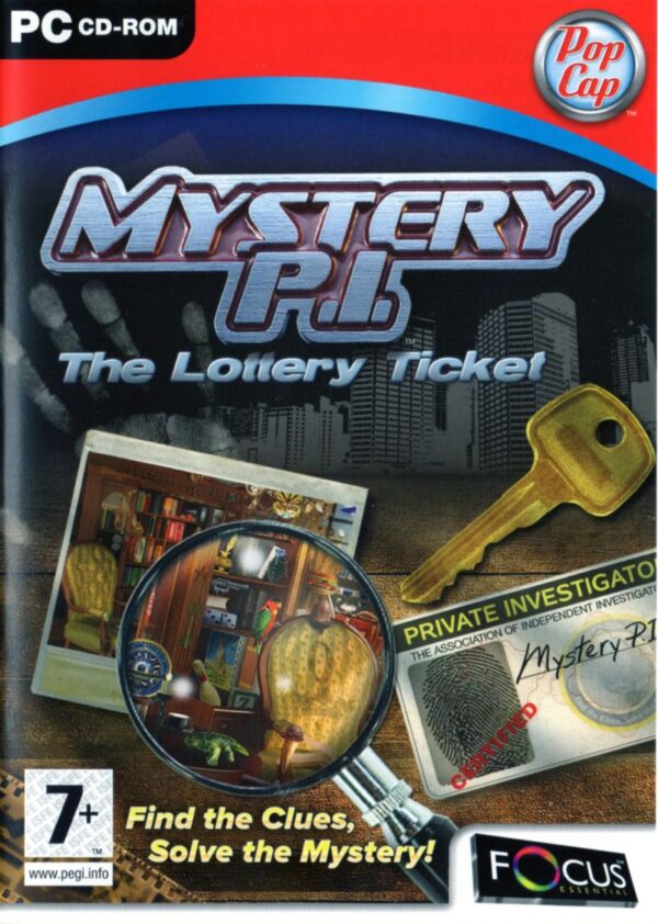 Mystery P.I.: The Lottery Ticket PC Game USED