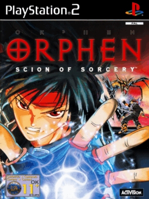 Orphen Scion of Sorcery PS2 USED NO MANUAL