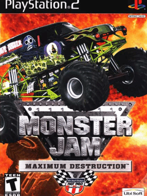 Monster Jam Maximum Destuction PS2 USED NO MANUAL