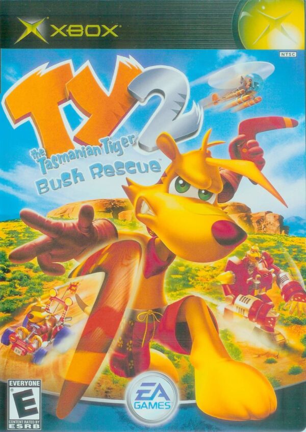 TY the Tasmanian Tiger 2: Bush Rescue XBOX USED NO MANUAL