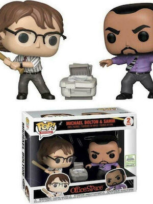 Funko Pop! Movies: Office Space - Michael Bolton and Samir 2-Pack