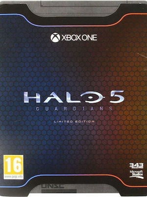 Halo 5 Guardians Steelbook Edition XBOX ONE USED