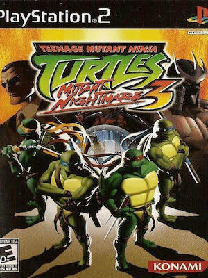 Teenage Mutant Ninja Turtles 3: Mutant Nightmare PS2 USED NO MANUAL