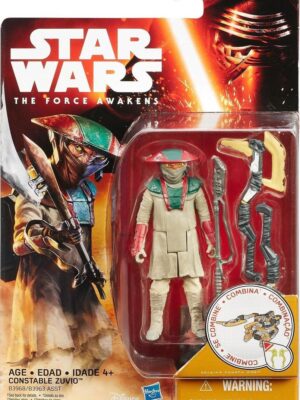 Hasbro Star Wars: FORCE AWAKENS Figure Desert Mission Constable Zuvio