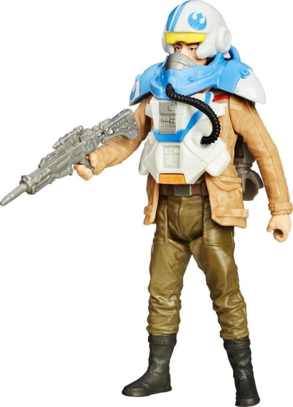 Star Wars Force Awakens Armour Up Action Figure Wave 1 - Poe Dameron - Image 2