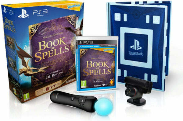 Wonderbook Book of Spells Starter Pack (Includes Camera & Control) PS3 USED