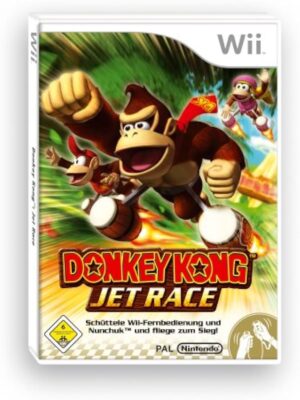 Donkey Kong Jet Race Wii USED