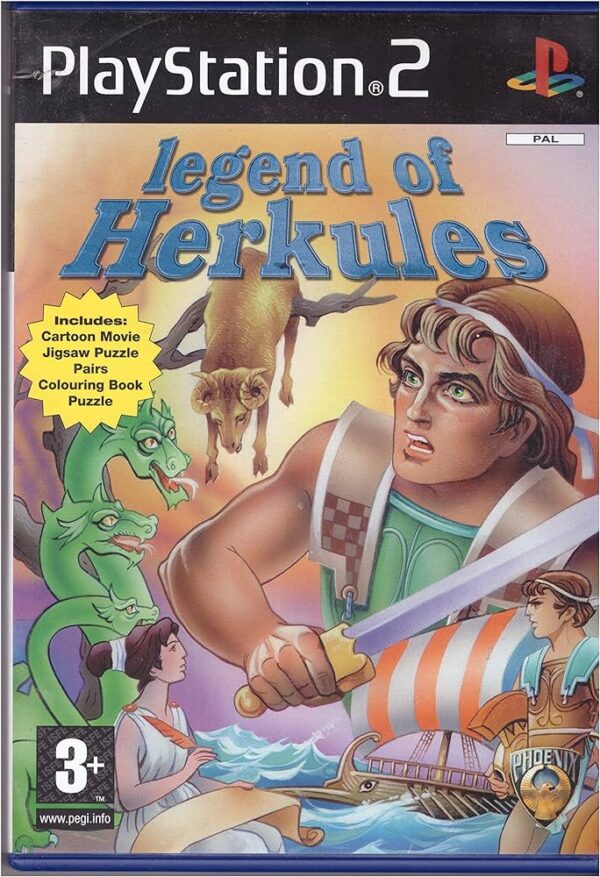 Legend Of Herkules PS2 USED NO MANUAL
