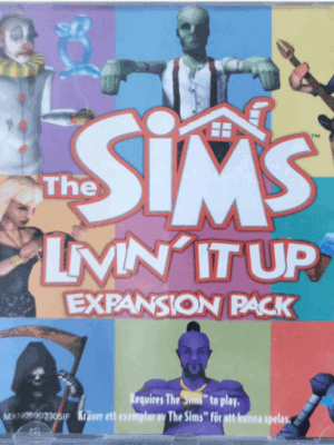 The Sims Livin' It Up Expansion Pack PC USED