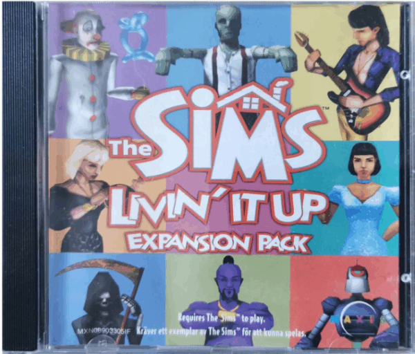 The Sims Livin' It Up Expansion Pack PC USED