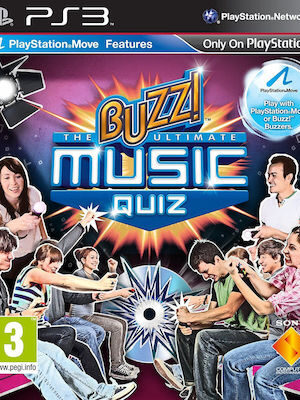 Buzz! The Ultimate Music Quiz  PS3 USED
