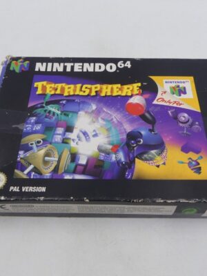 Tetrisphere NINTENDO N64 VIDEO GAME COMPLETE PAL USED