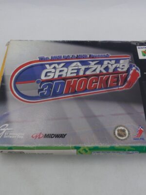 Wayne Gretzky's 3D Hockey NINTENDO N64 VIDEO GAME COMPLETE PAL USED