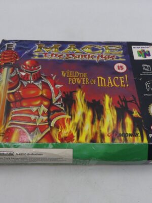 Mace The Dark Age NINTENDO N64 VIDEO GAME PAL NO MANUAL USED