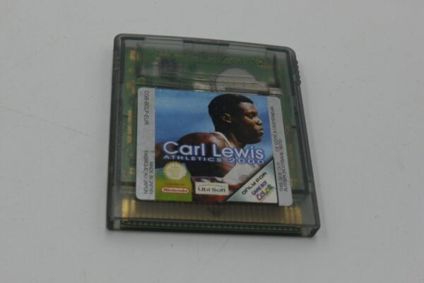 NINTENDO GAME BOY COLOR GBC CARL LEWIS ATHLETICS 2000 CARTRIDGE EUROPEAN USED