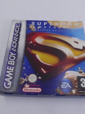 NINTENDO GAME BOY ADVANCE SUPERMAN RETURNS EUROPEAN PAL USED